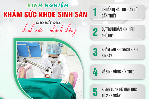 Kiểm tra sức khỏe sinh sản nữ là khám những gì? Khi nào nên đi khám?